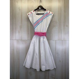 Vintage 1980-90s You Babies II-Womens Juniors Summer Dress Size 7-8850